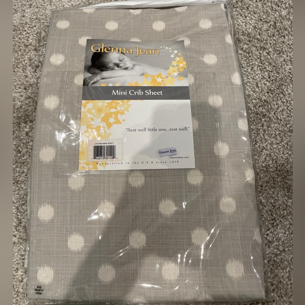 Glenna Jean Contessa Mini Crib Sheet